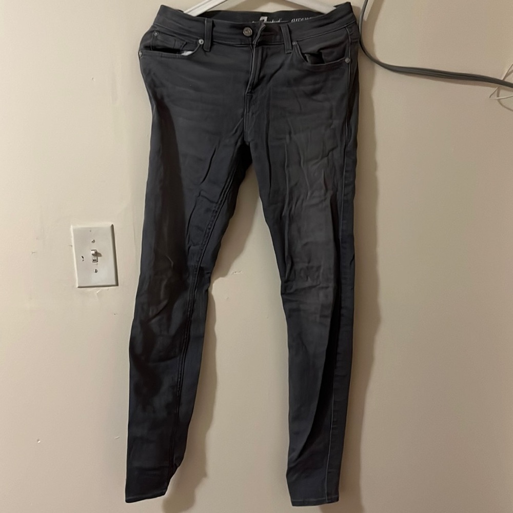 grey jeans